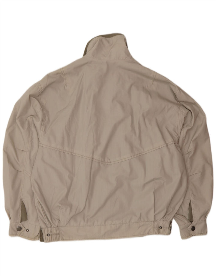 Bomber vintage pentru bărbați IT 50 mare, bej, poliester