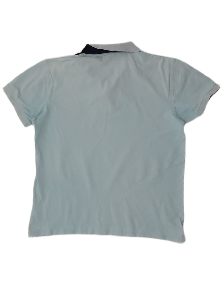 Tricou polo pentru bărbați Gant XL, bumbac albastru