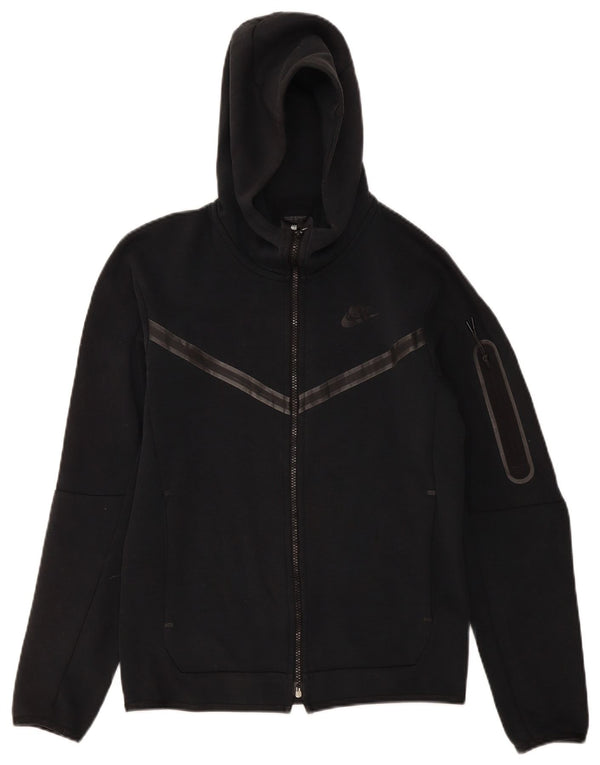 Pulover Nike pentru bărbați, cu fermoar, XS, bumbac negru