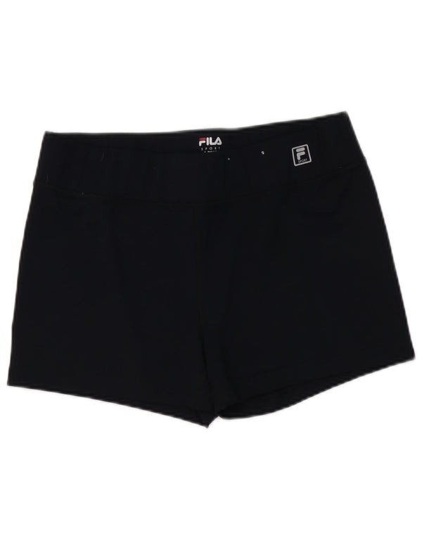 Pantaloni scurti sport FILA pentru femei UK 14, mari, albastru, poliester