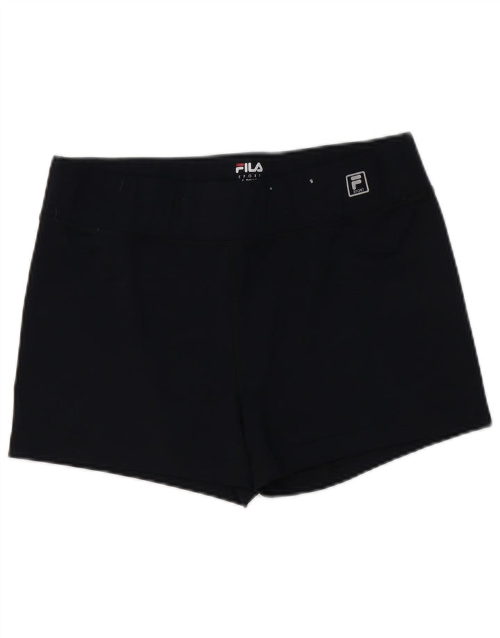 Pantaloni scurti sport FILA pentru femei UK 14, mari, albastru, poliester