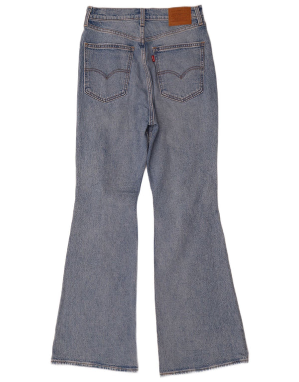 Blugi evazați cu talie înaltă Levi's pentru femei L29 L32, bumbac albastru