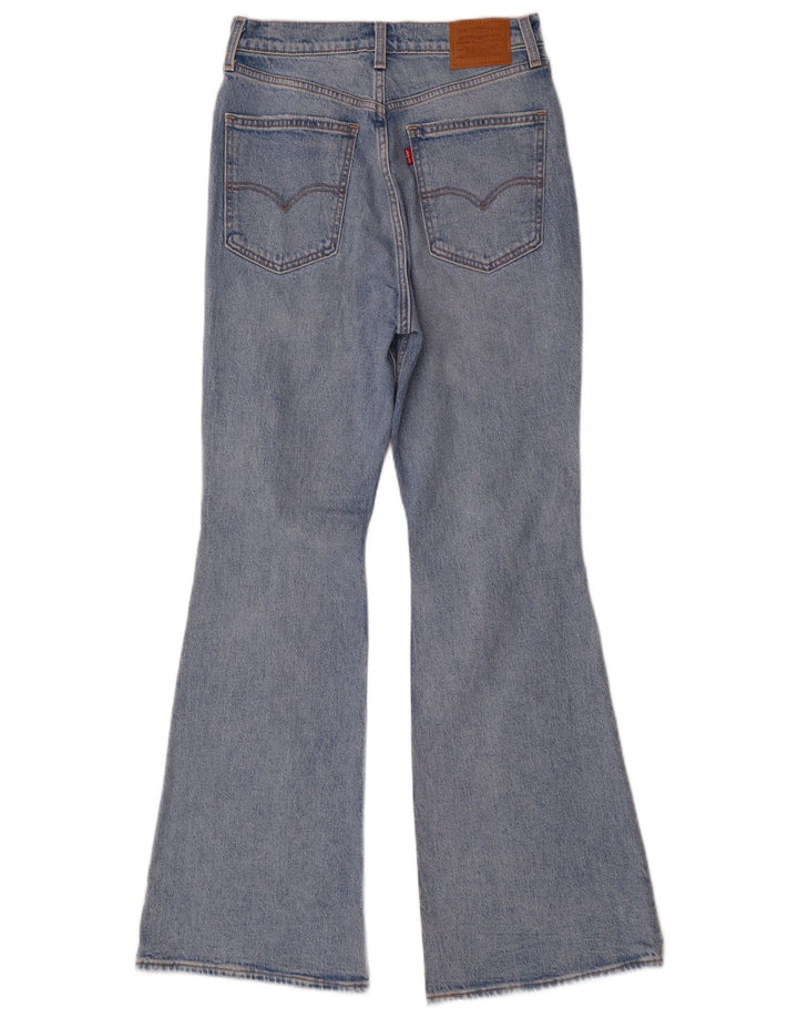 Blugi evazați cu talie înaltă Levi's pentru femei L29 L32, bumbac albastru