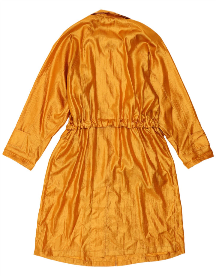 COLETTE WOLFGANG KAISER Palton supradimensionat pentru femei UK 14 Large Gold