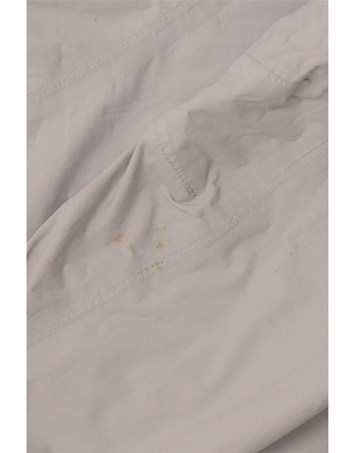 Jachetă Windbreaker pentru femei COLUMBIA cu glugă UK 14 Medium Blue Nylon Sports