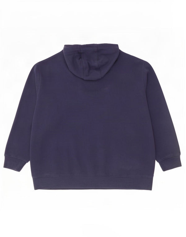Pulover cu glugă cu grafic pentru femei Ellesse UK 28 6XL Bumbac bleumarin