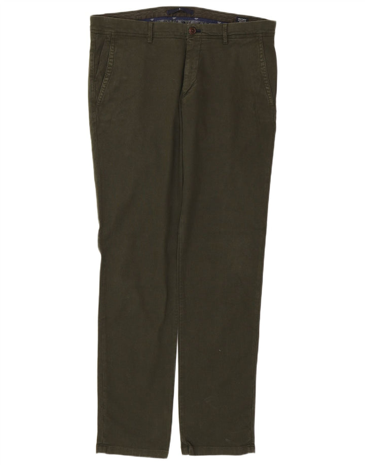 Pantaloni chino slim JOOP pentru bărbați, L34 L34, verde bumbac