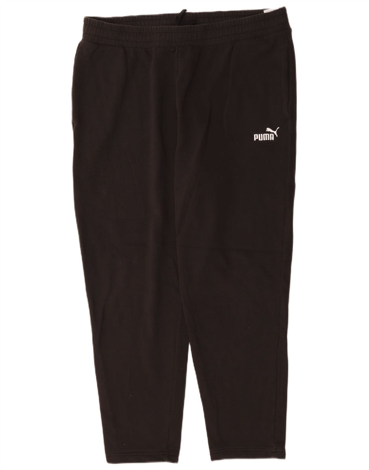 Pantaloni de trening Puma pentru bărbați 2XL, bumbac negru