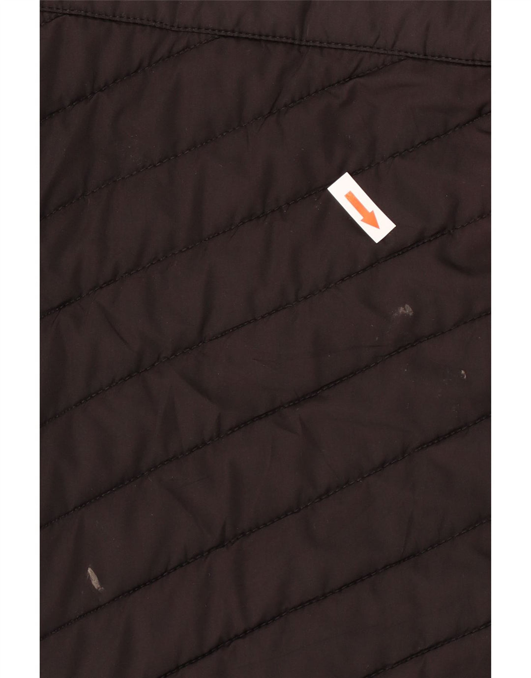 Jachetă căptușită cu glugă Diadora pentru bărbați UK 42 XL poliester negru