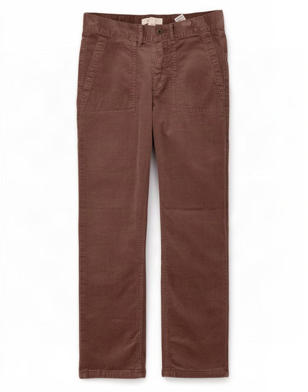 Marks & Spencer Pantaloni de velur pentru femei Per Una UK 10 Small W26 L26 Maro