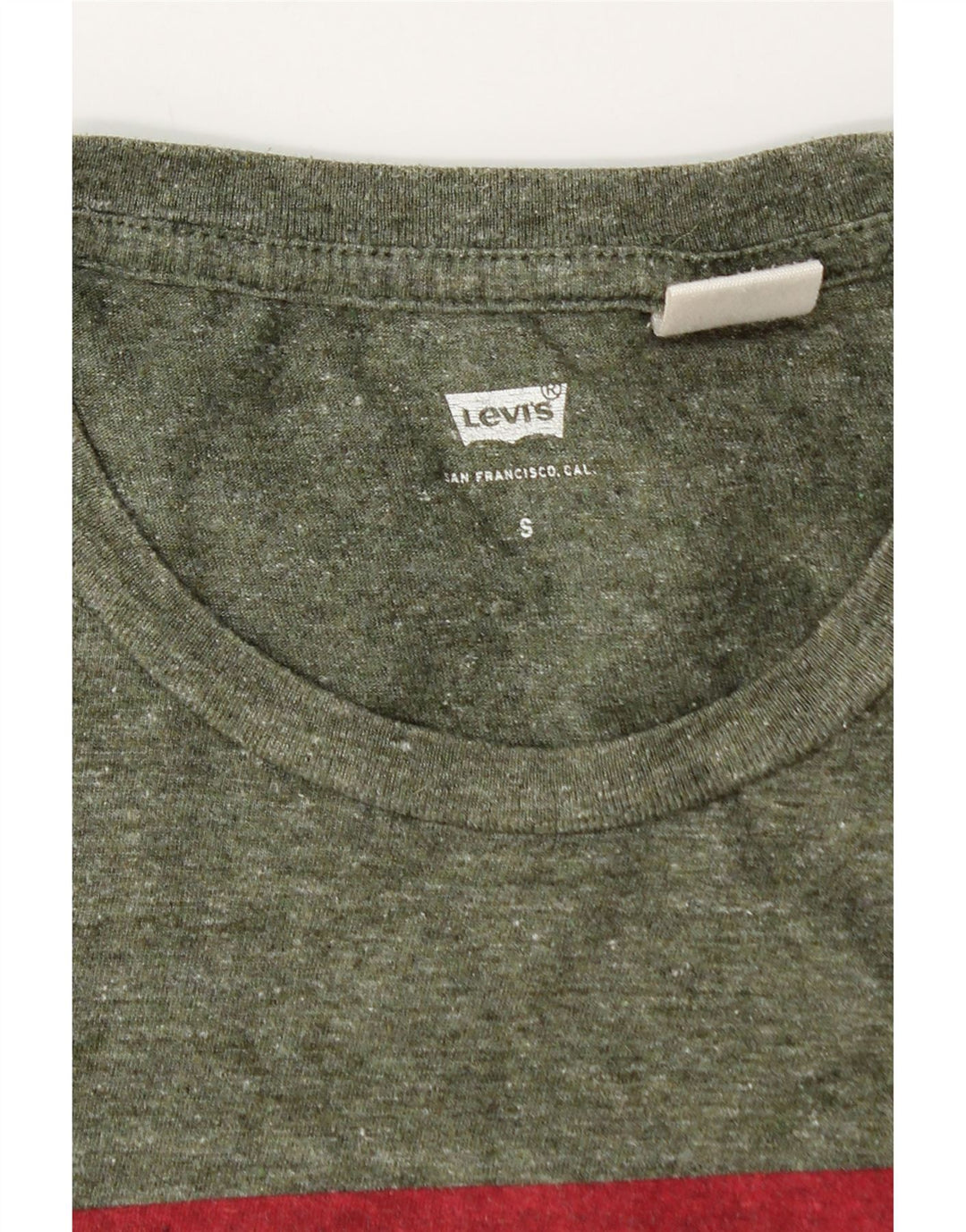 Tricou grafic pentru bărbați Levi's Top mic kaki cu pete