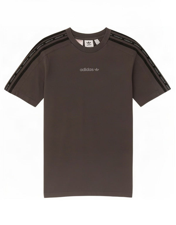 Tricou grafic Adidas pentru băieți Top 13-14 ani bumbac gri