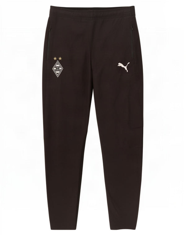 Pantaloni de trening Puma Borussia Mönchengladbach pentru bărbați, poliester negru 2XL