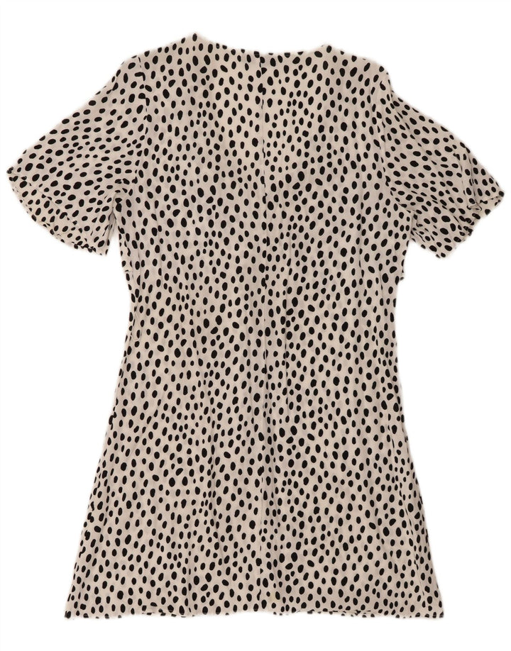Rochie A-Line pentru Damă Zara UK 10 Mic alb cu pete