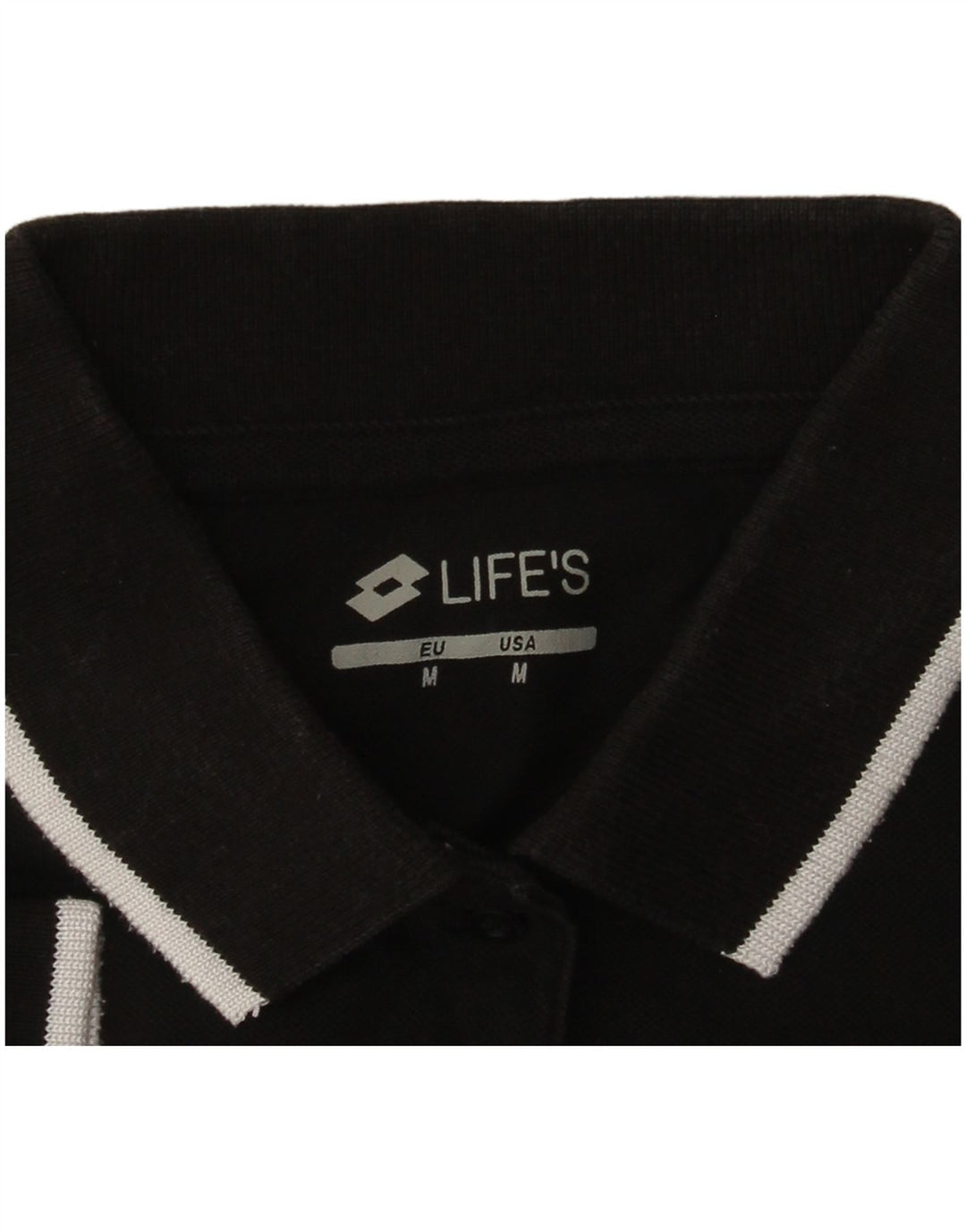 Tricou polo pentru femei Lotto UK 12 Medium Negru