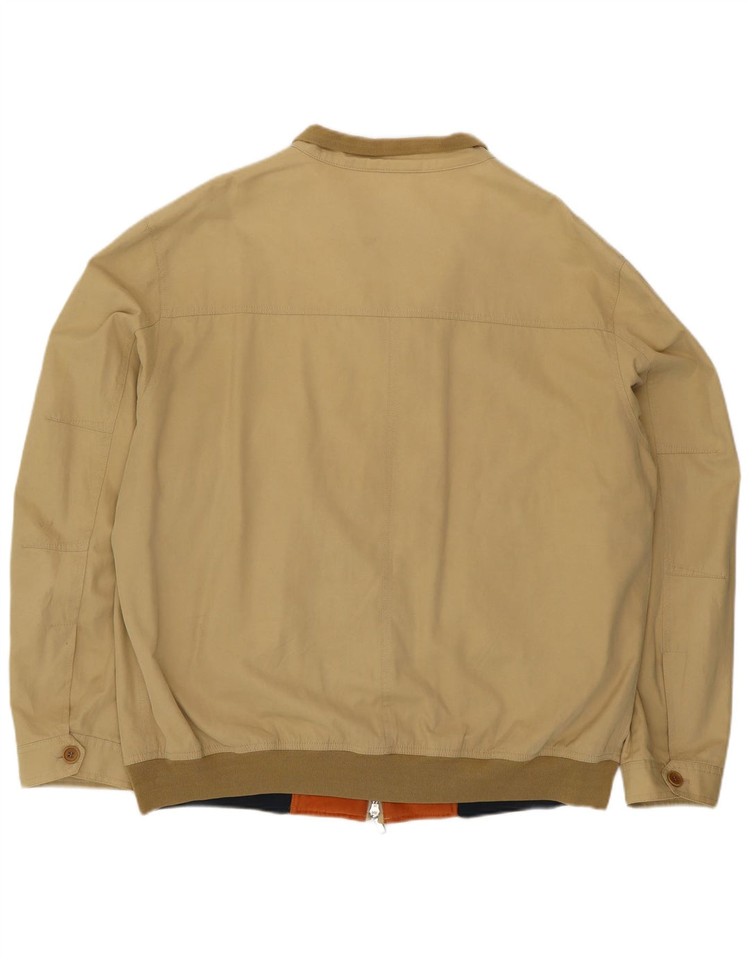 Amerigo Vespucci Bomber Jacket pentru bărbați UK 44 2XL Bej Poliester