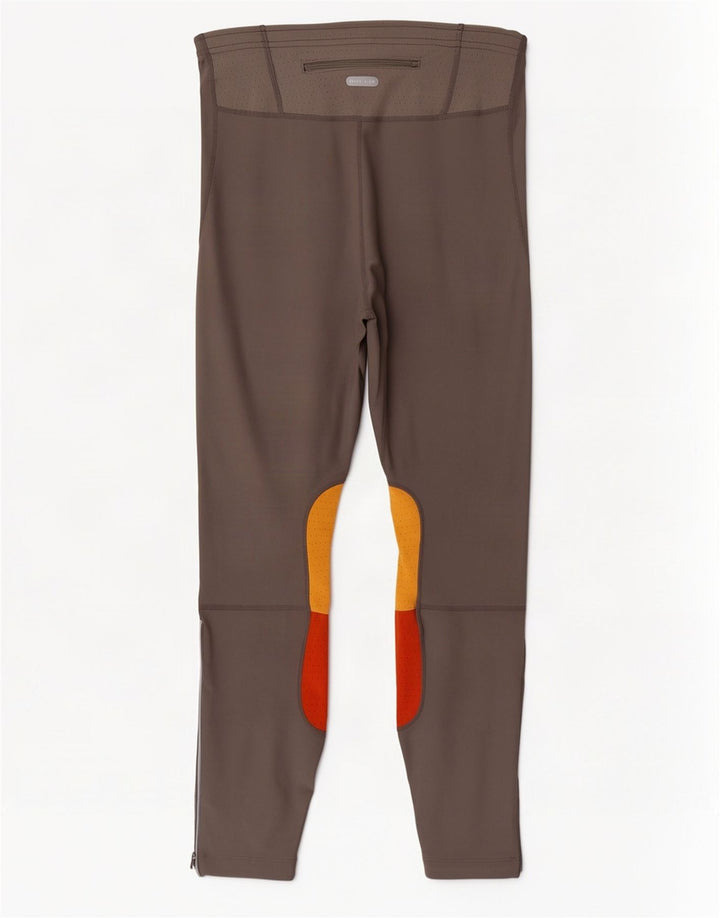 Leggings Nike Dri Fit pentru femei UK 39/41 Gri mediu Poliester color bloc