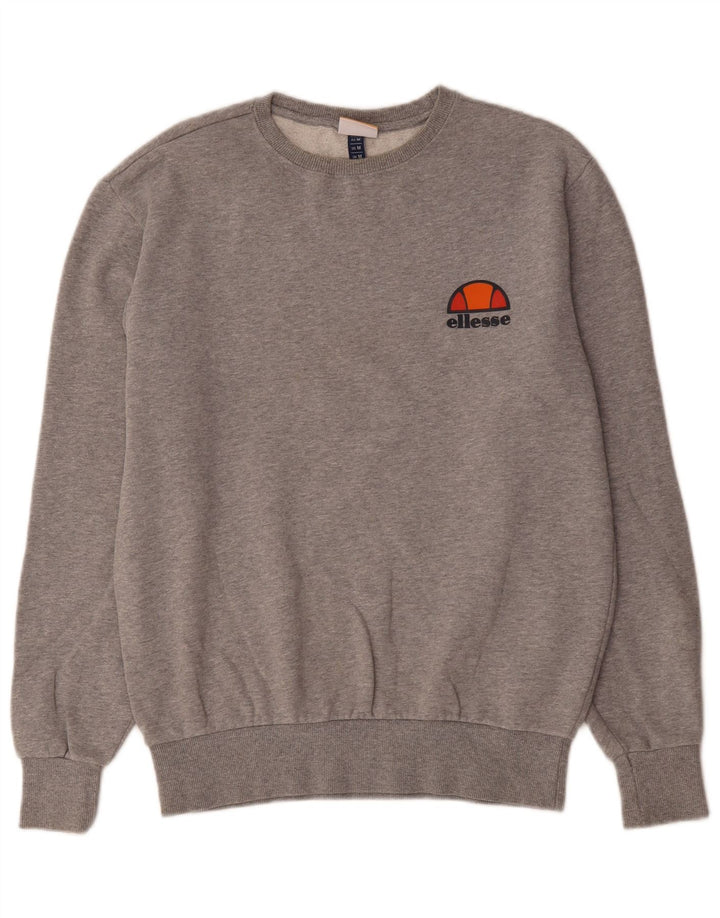 Pulover pentru bărbați Ellesse, bumbac, gri mediu