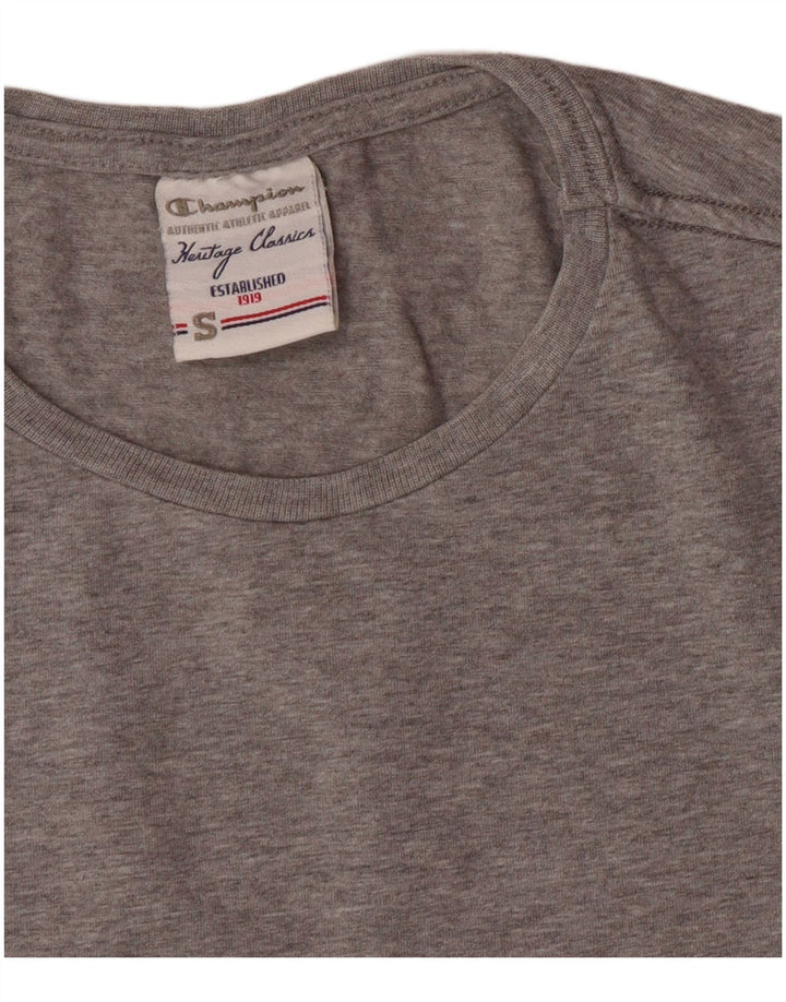 CHAMPION pentru femei Heritage Classics Top cu mânecă lungă UK 10 Small Gri