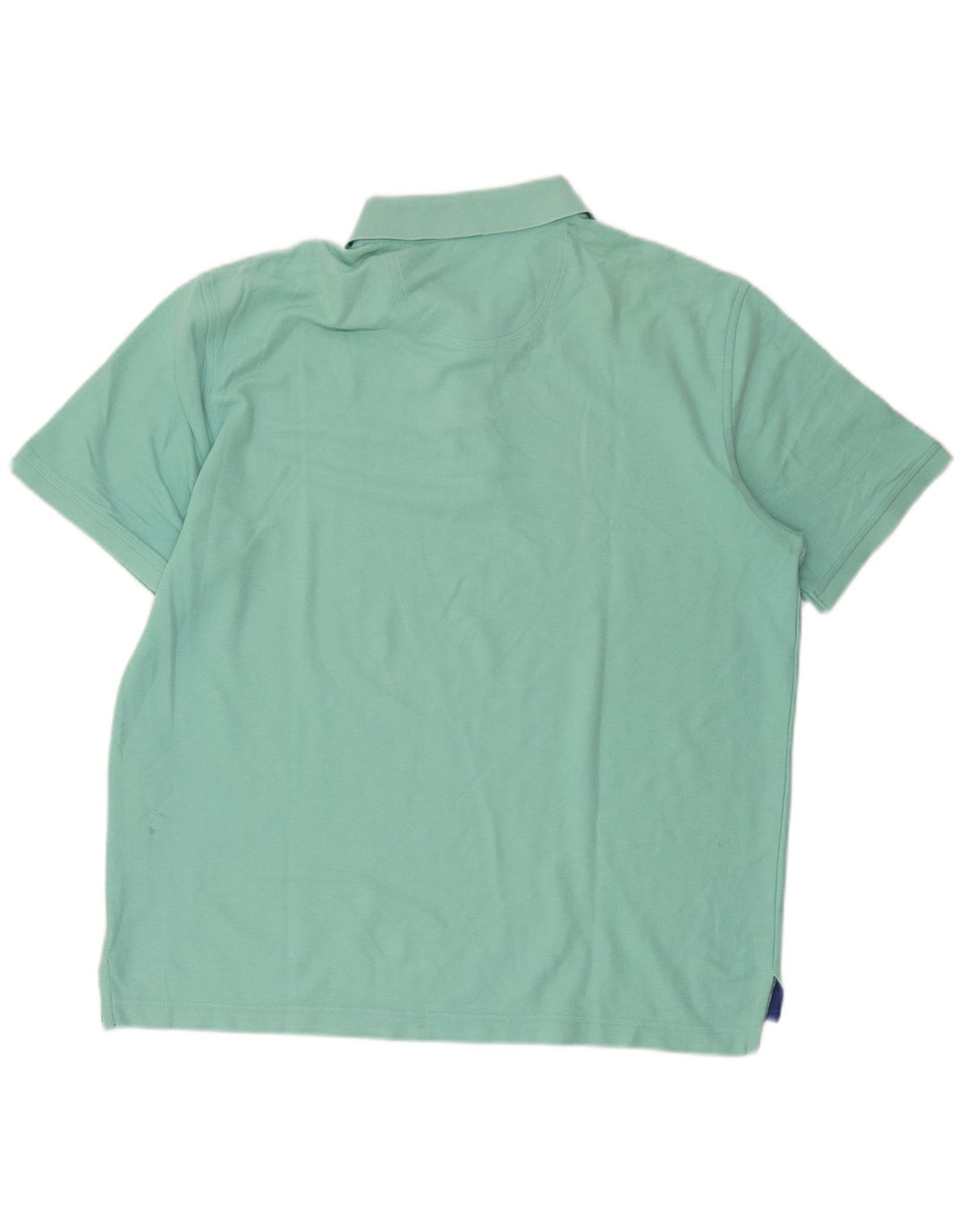 Tricou polo Izod pentru bărbați, bumbac turcoaz mare