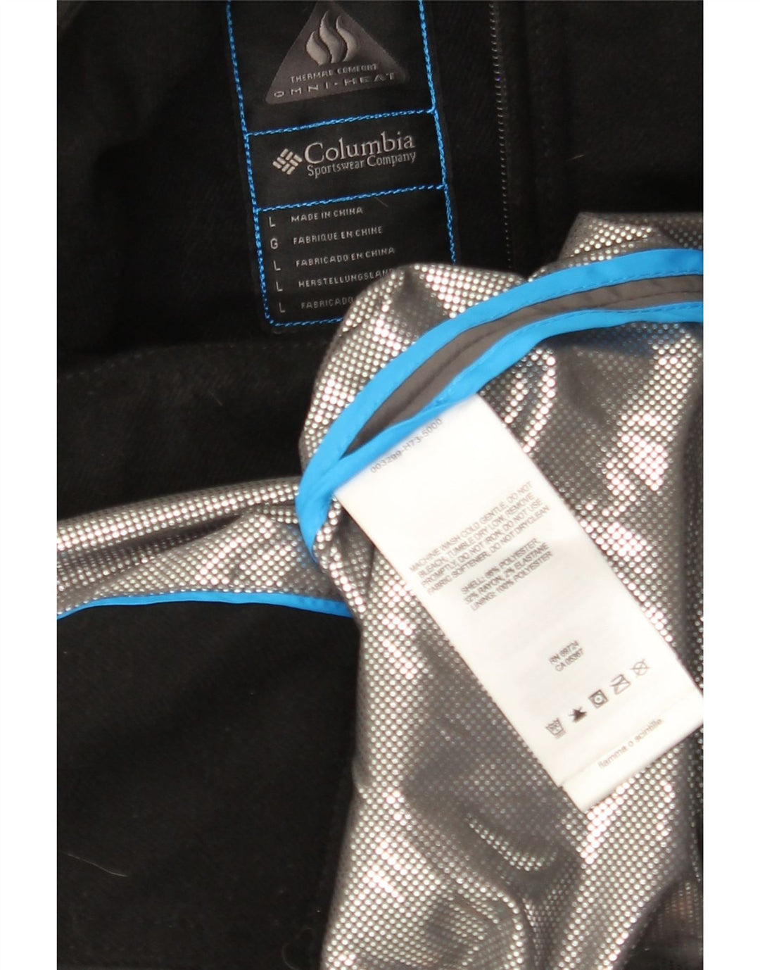 Trenci cu glugă Omni-Heat COLUMBIA pentru femei UK 14 Poliester negru mare