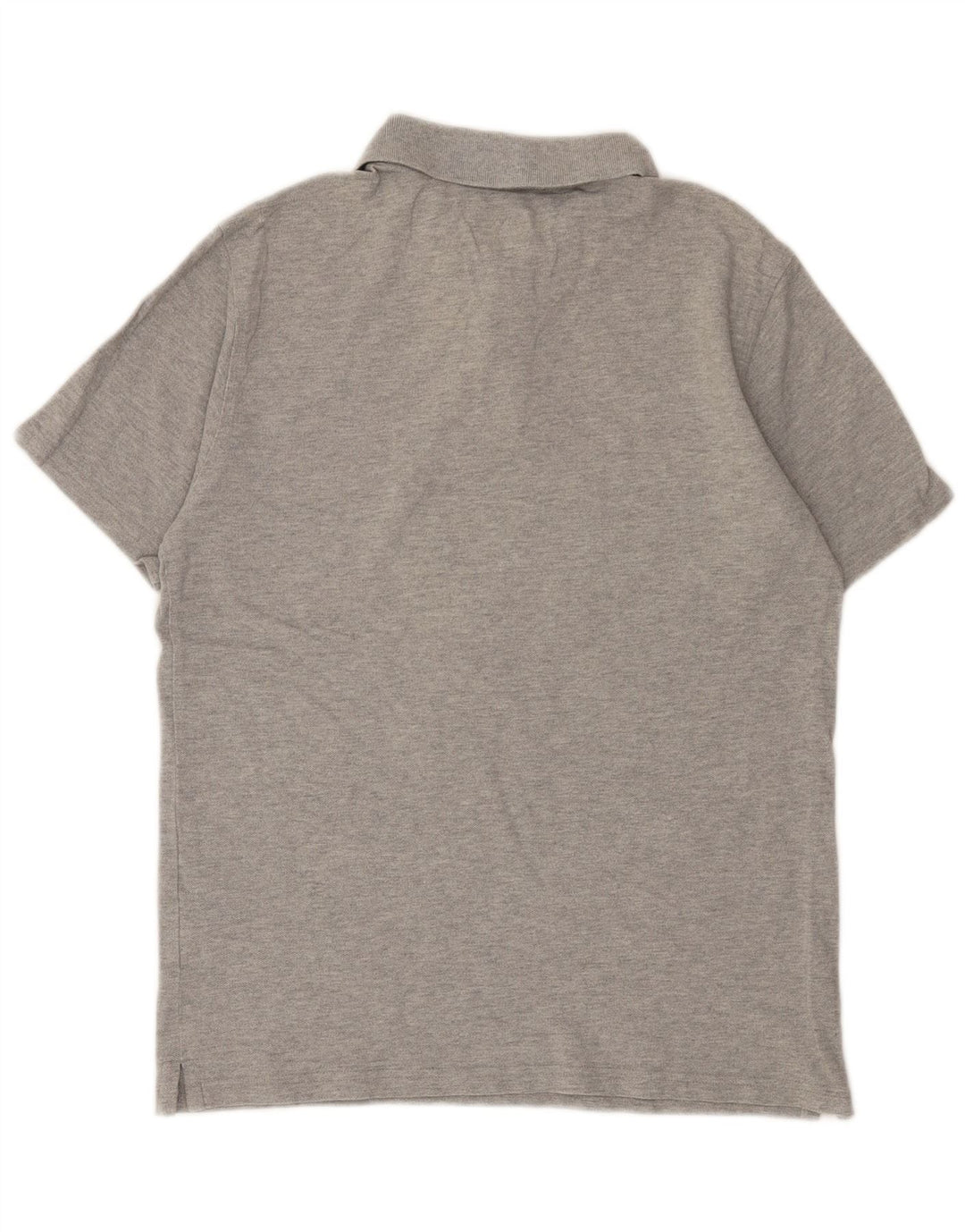 Tricou polo New Balance pentru bărbați, bumbac cu pete gri mediu