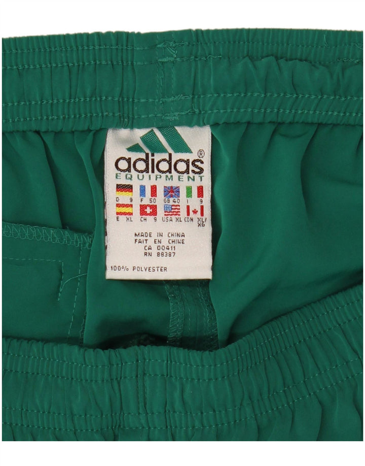 Pantaloni scurți sport pentru bărbați Adidas UK 40 Poliester verde mediu