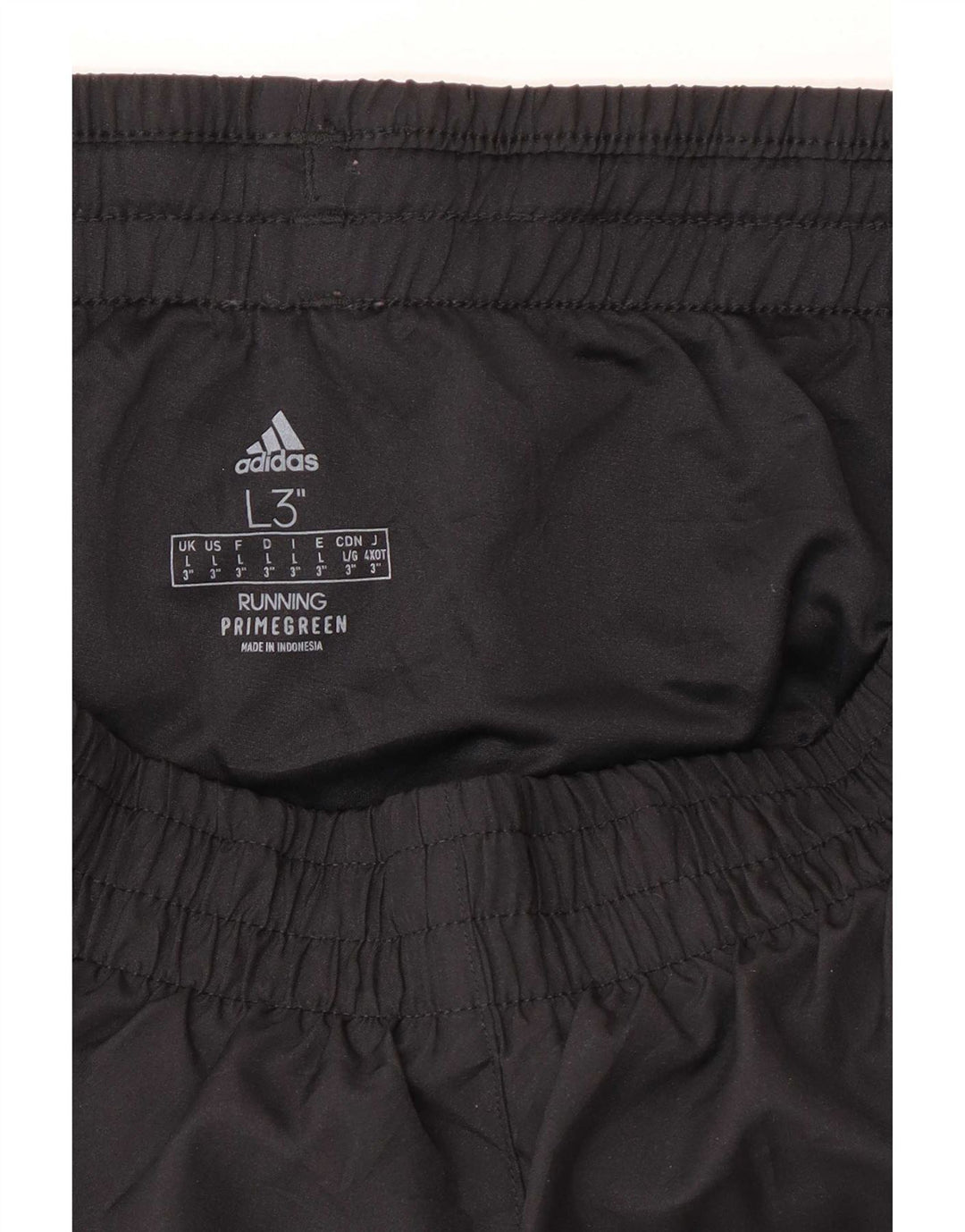 Pantaloni scurți sport adidas pentru femei mari W32 L3 poliester negru