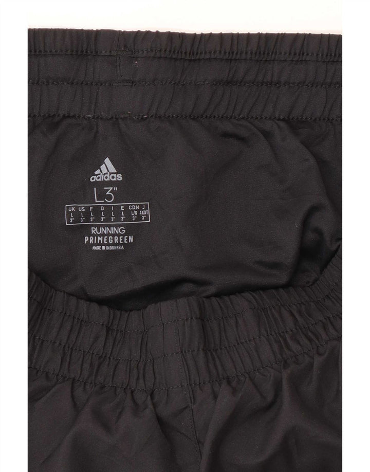 Pantaloni scurți sport adidas pentru femei mari W32 L3 poliester negru