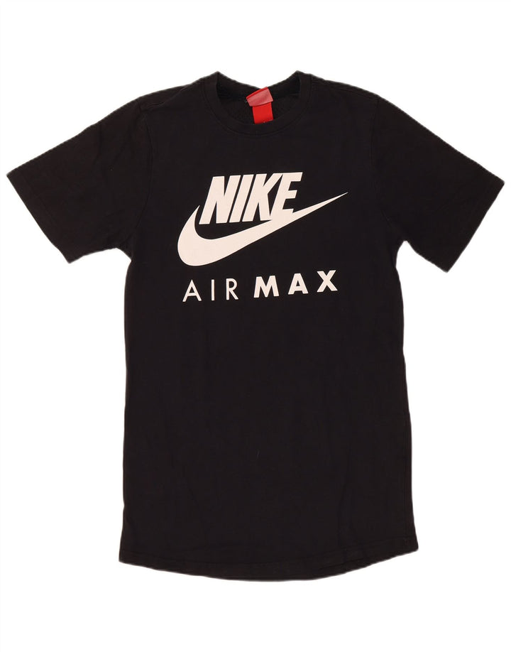 Tricou pentru bărbați Nike Air Max Graphic Top mic, negru, bumbac
