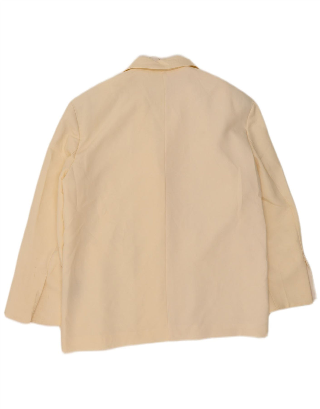 Blazer supradimensionat cu 2 nasturi Zara pentru femei UK 14 Medium Off White