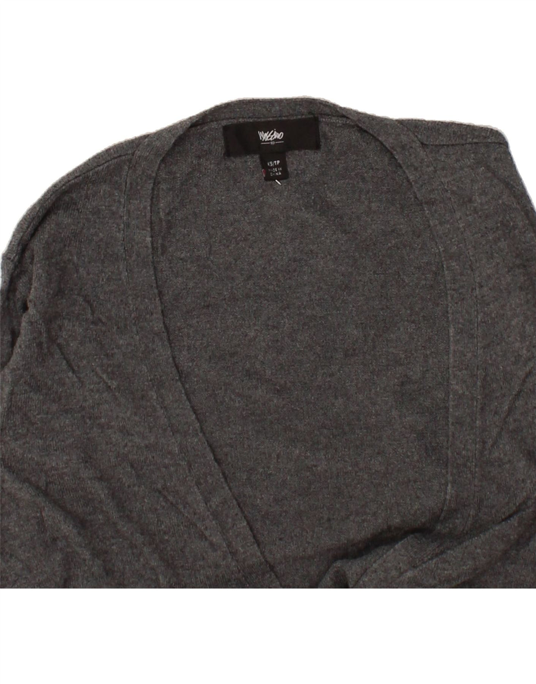 MOSSIMO Womens Cardigan Sweater UK 6 XS Grey Vintage Mossimo and Second-Hand Mossimo from Messina Hembry 