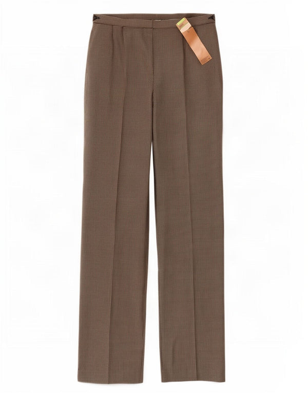 Pantaloni casual pentru femei Marks & Spencer UK 12 Medium W28 L31 Black Check