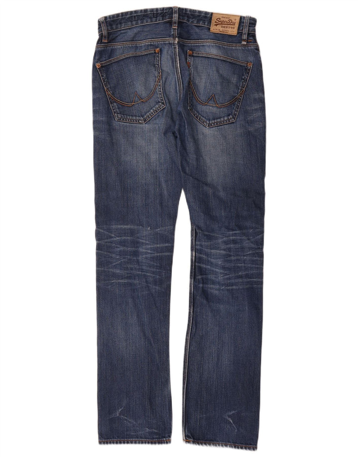 Blugi slim pentru bărbați Superdry W30 L32 Bumbac albastru