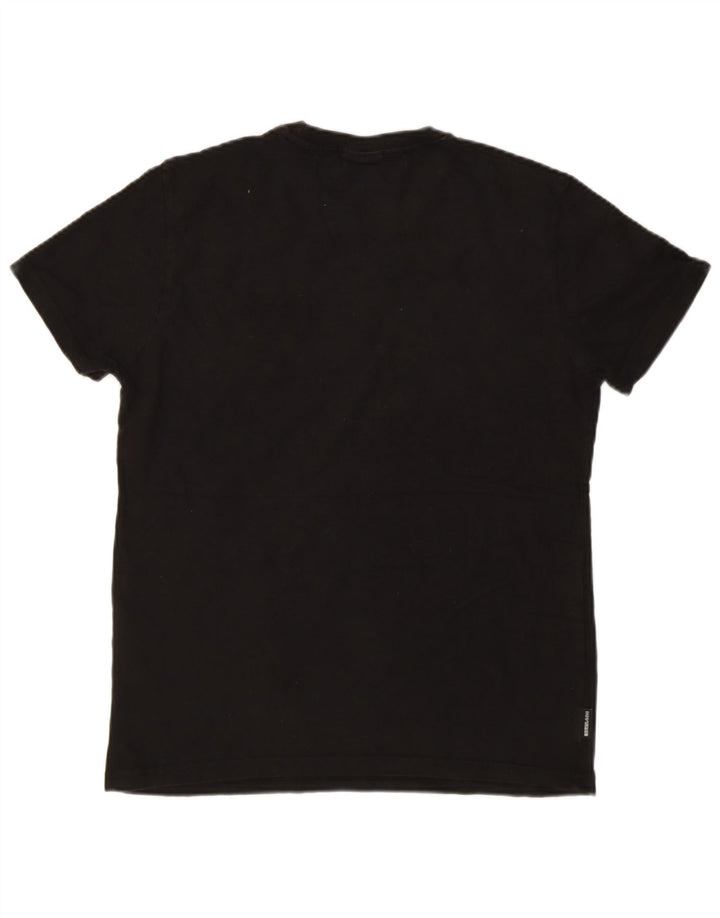 Tricou Superdry pentru bărbați Top mare poliester negru