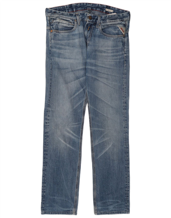 Replay Jeans Jeto Slim pentru bărbați W32 L30 Bumbac albastru