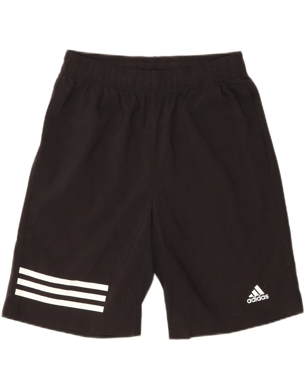 Pantaloni scurți sport adidas Climacool pentru băieți 13-14 ani, mari, negru, poliester