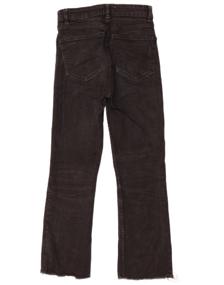 Blugi Zara Femei Bootcut EU 36 XS W26 L25 Negri