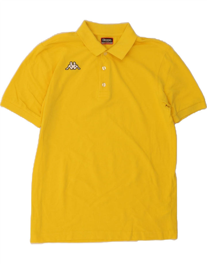 KAPPA Mens Polo Shirt Large Yellow Cotton Vintage Kappa and Second-Hand Kappa from Messina Hembry 