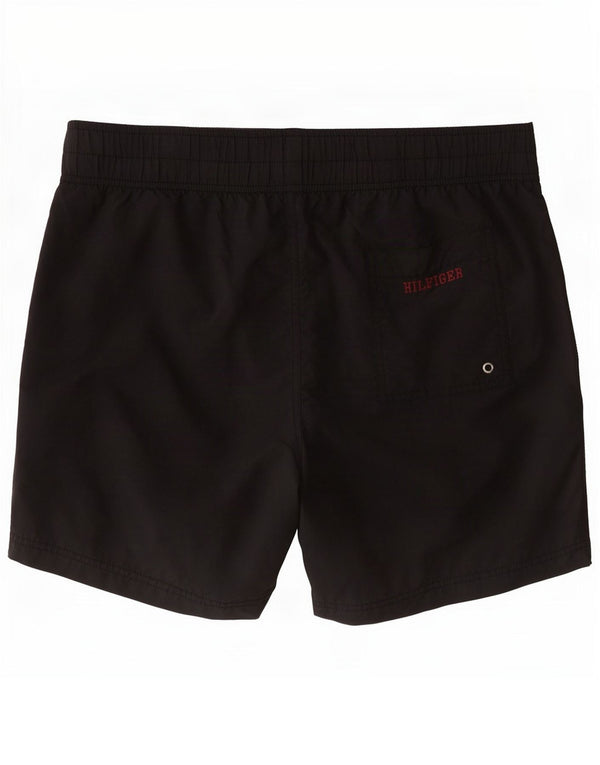 Pantaloni scurți de înot Tommy Hilfiger pentru bărbați, XL, negru, nailon color bloc