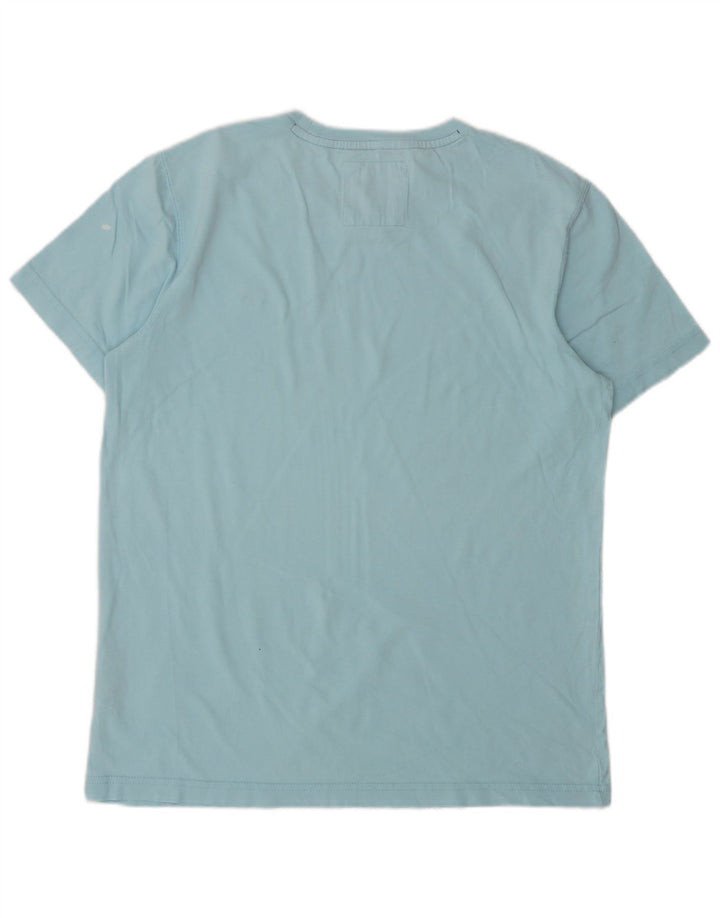 Crew Clothing Bărbați Tricou Top Mic Albastru Bumbac