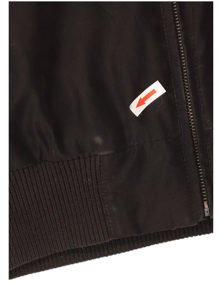 Polbot Bomber Jacket pentru bărbați UK 40, mare, negru, poliester