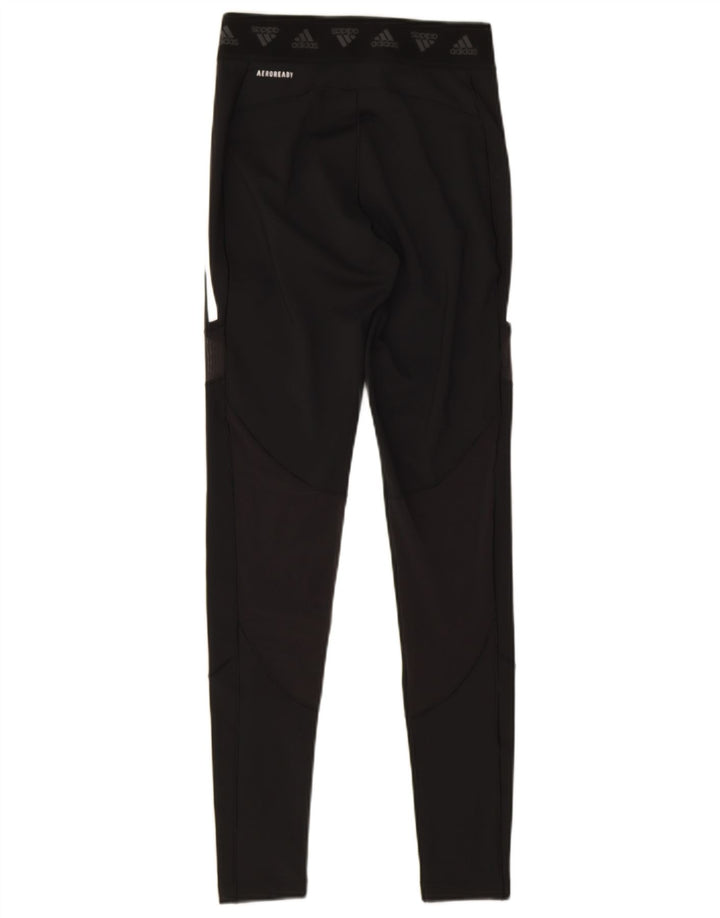 Leggings Aeroready pentru femei Adidas UK 8/10 Poliester negru mic