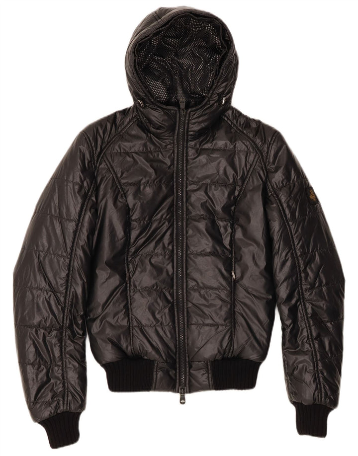 Jachetă căptușită cu glugă pentru femei REFRIGWEAR IT 42 Poliamidă neagră medie