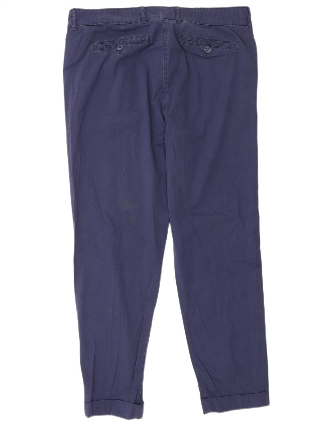 Pantaloni chino subțiri pentru femei Marks & Spencer L32 L27 bleumarin
