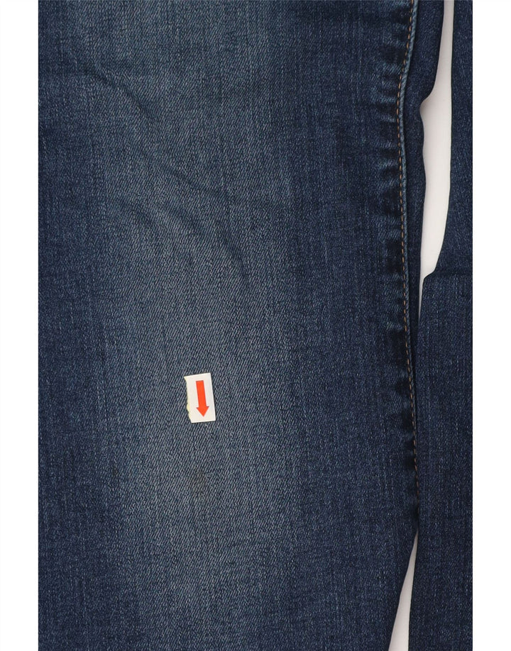 Blugi cu talie înaltă pentru femei LEVI'S 725, W30 L32, bumbac bleumarin