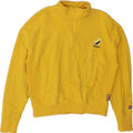 SUPERDRY Womens Zip Neck Sweatshirt Jumper UK 14 Medium Yellow Cotton Vintage Superdry and Second-Hand Superdry from Messina Hembry 