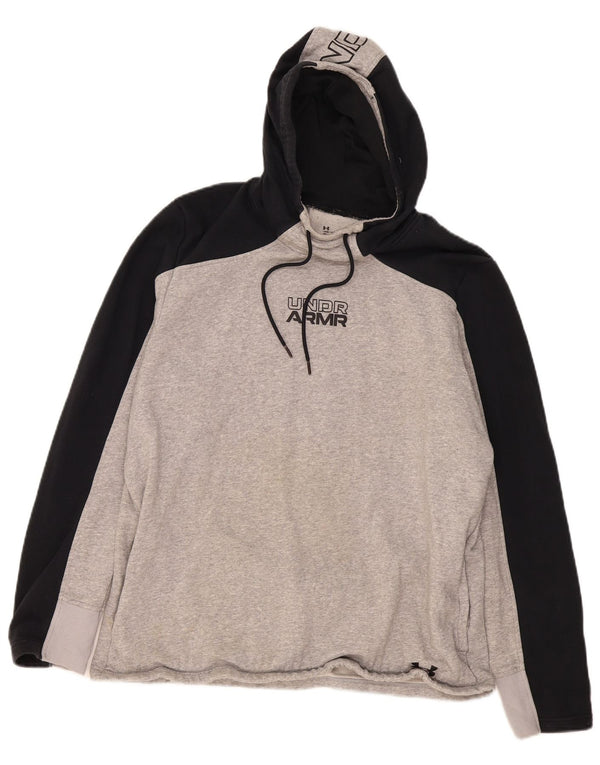 Pulover cu glugă grafic pentru bărbați Under Armour XL, bumbac color bloc