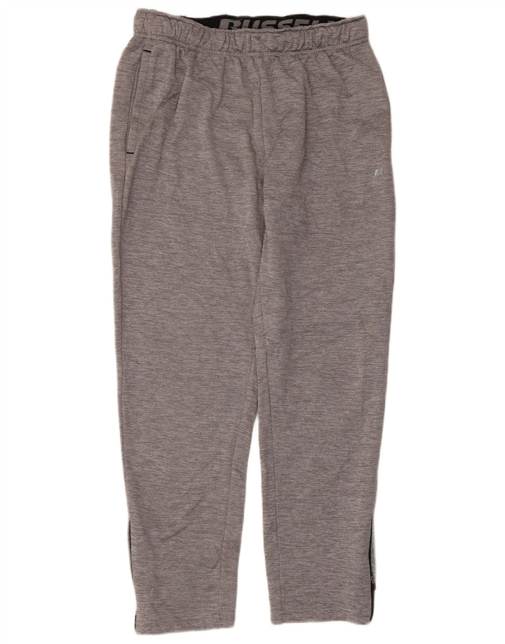 Pantaloni de trening Russell Athletic pentru bărbați, gri mediu
