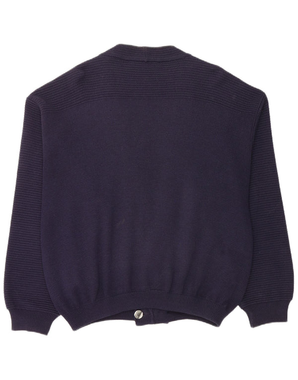 Pulover cardigan pentru bărbați Frank Alexs IT 54 XL Lână bleumarin